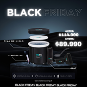 - SET RECOVERY - TINA DE HIELO + MAT POD + ICE BLOCKS + CEPILLO + TERMÓMETRO